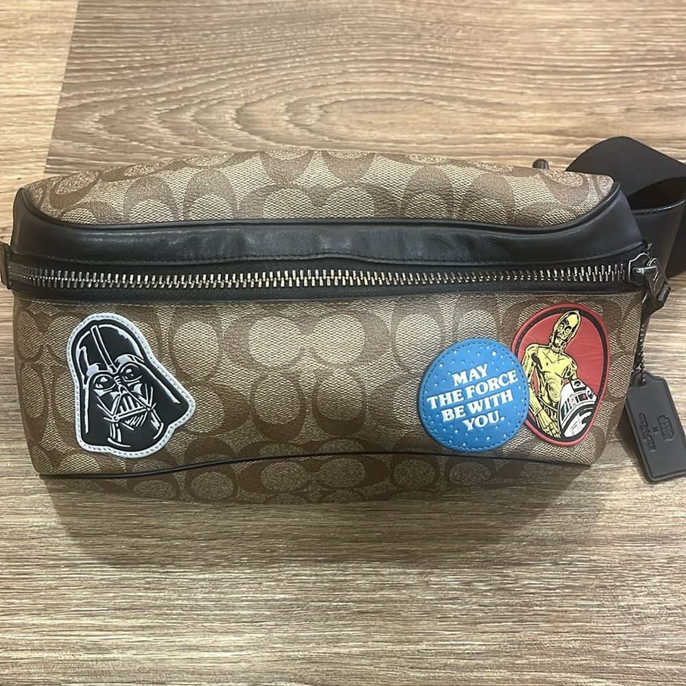 Coach  x Star Wars authentic belt bag Fanny pack EUC